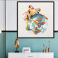Canvas art diy oil painting paint by number for wholesale painting by number