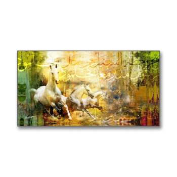 New Arrival Muslim Horse Canvas Painting, Animal Wall Art Modern Abstract Paintings For Home Decoration New Arrival Muslim Horse Canvas Painting, Animal Wall Art Modern Abstract Paintings For Home Decoration