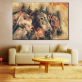 Running Horse Poster Print Animal Nursery Wall Art Canvas Painting Child Picture Nordic Kids Baby Room Decoration