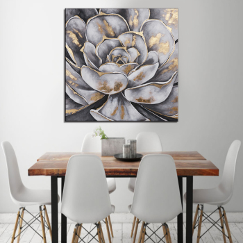 oil painting flowers in vases wall art decor hotel picture home decoration accessories modern abstract canvas art