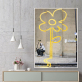 Customized design OEM minimalist style wall decoration printed canvas oil painting