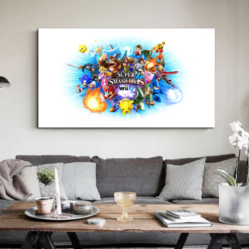 Abstract Cartoon Characters Anime Hand made Art Wall Painting Works Canvas Living Room Home Decoration Oil Painting