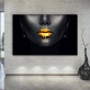 Africa hot sale  wall decorative portrait frameless canvas oil painting wall painting