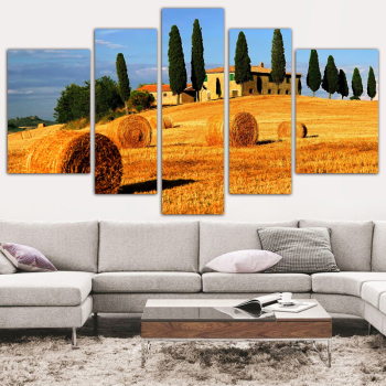 China Factory Wholesale Frameless Art Prints Autumn Scenery Wall Painting Canvas Painting Wall Art
