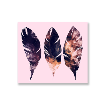 Customized wall art home decor Nordic style feather canvas print kits still life canvas prints painting Customized wall art home decor Nordic style feather canvas print kits still life canvas prints painting