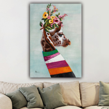 Handmade Animal Oil Painting High Quality Handmade Animal Abstract Oil Painting Home Wall Art Painting