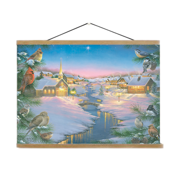 Custom designs DIY painting seaside village house paint by number kit handmade oil painting on canvas