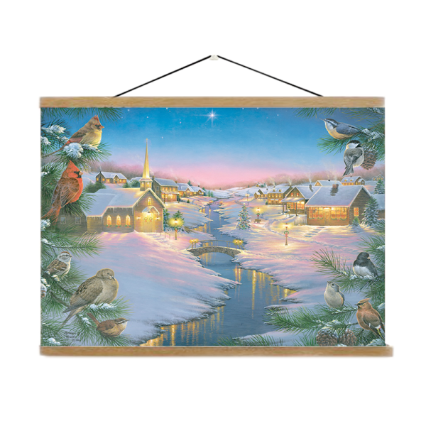 Custom designs DIY painting seaside village house paint by number kit handmade oil painting on canvas