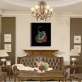 High quality custom color handmade oil artworks literal decorative canvas wall painting