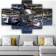 Rugby Stadium 5 Canvas Wall Art Combination Painting Home Decoration Oil Painting
