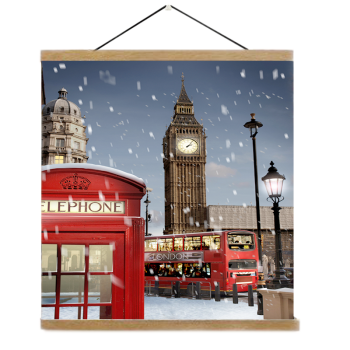 Christmas deer Oil painting by digital canvas painting for living room wall artist residence decoration
