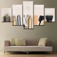 Hot popular barber's tools theme art paintings digital printing painting 3d printing service oil paintings