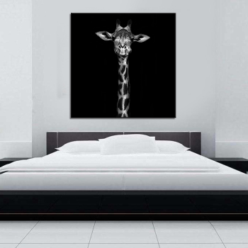 Animal Canvas Painting Nordic Black&White Wall Pictures Modular Paintings For Living Room Home Art Decoration Prints