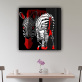 Wall hanging picture frameless animal canvas modern home decoration canvas oil painting art