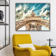 Modern living room hotel decor the Eiffel tower art picture painting, digital printing canvas wall art wall painting