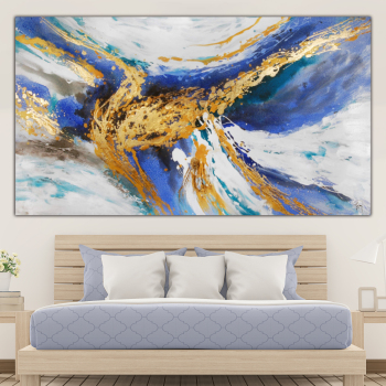 Custom Paintworks Abstract Thick Texture Custom Handmade Oil Painting On Canvas