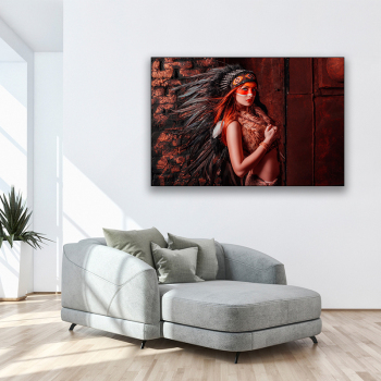Wall art decorative africa art painting custom printed canvas painting