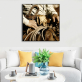 Large canvas modern west cowboy countryside art painting, hotel restaurant decorative digital printed wall art painting decor