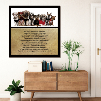Baby Animal Poster Boy's Custom Canvas Print Nursery Wall Art Paintings Nordic Baby Room Picture Wall Decor