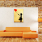 Customized OEM little girl picture art home hotel decoration printing canvas oil painting
