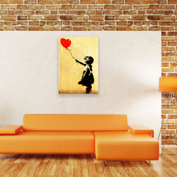 Customized OEM little girl picture art home hotel decoration printing canvas oil painting