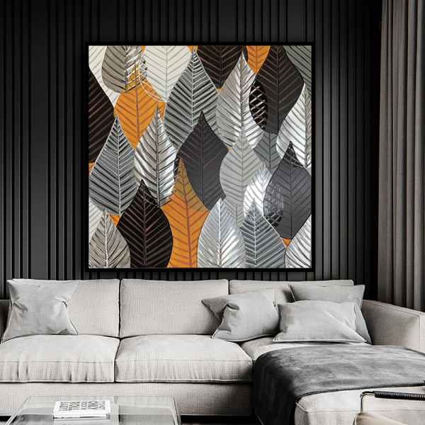 Art Colorful Gray White black Light Oil Painting Canvas For Room Decor Modern 100% Handmade Abstract Picture Painting