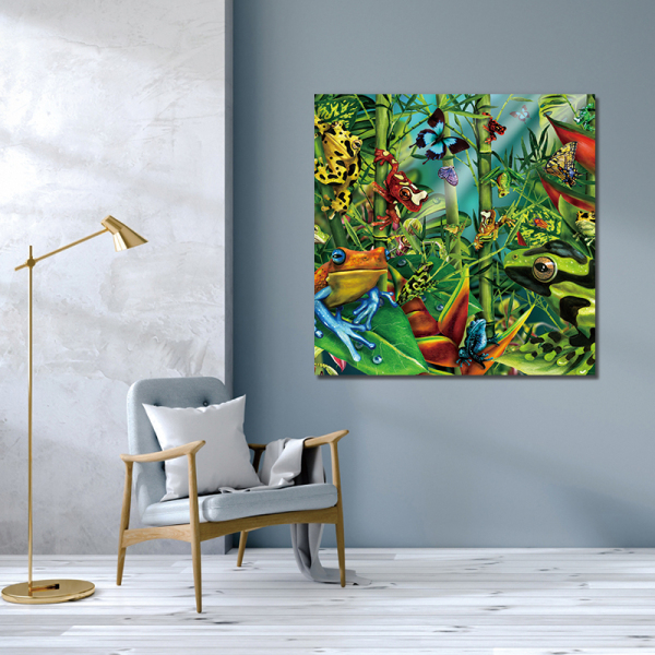 Hippo Wall Art Canvas Painting Nordic Posters And Prints Wall Pictures Baby Kids Room Decor