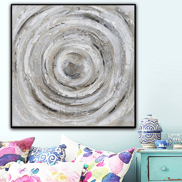 Modern Abstract Texture Painting, Fantastic Artistic Artwork Handmade Painting, Canvas Abstract Oil Painting