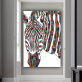 Modern home decoration painting wall art custom design color zebra picture print product canvas painting