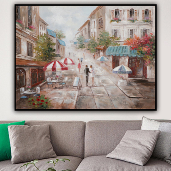 Paintings On Canvas Handmade Wall Art Canvas Abstract Scenery Oil Paintings Wall Decoration Paintings For Living Room