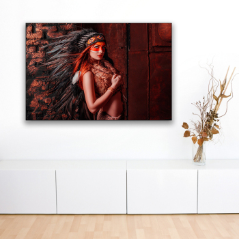 Wall art decorative africa art painting custom printed canvas painting