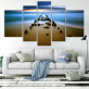 Hotel interior designs nature sea scenery oil painting digital printed canvas paintings for sale