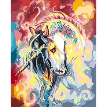 Lienzo personalizado arte de pared 5D Diy cristal Homfun diamante pintura conjunto colorido caballo Animal diamante pintura por número para Amazon