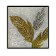 handmade oil painting  Golden feathers Thick texture home decor  Wall Decoration