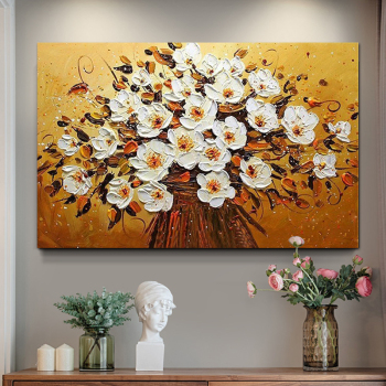 Skilled Artist Hand-painted  Painting Lovely Animal Oil Painting on Canvas Cute Artwork peacock Oil Painting