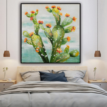 Handpainted Abstract Knife Flowers Oil Painting On Canvas Painting Wall Art Handmade Paintings Large Salon Decoration Unframed