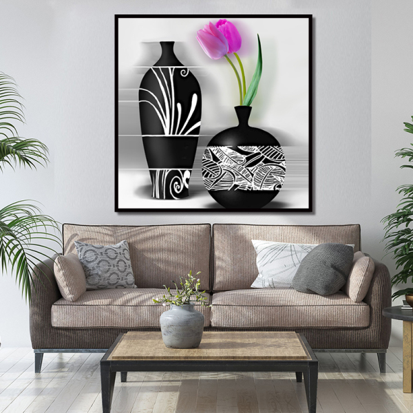 Hot Sales 5 Color Acrylic Paint Modern Still Life DIY Canvas Art Oil Painting