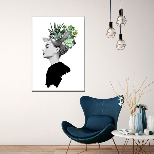 Living room wall art decor large decoration canvas painting wall art africa luxury painting