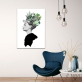 Living room wall art decor large decoration canvas painting wall art africa luxury painting