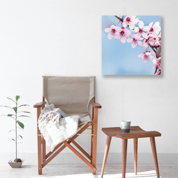Flower Painting Printed Canvas Wall Art Poster Pictures paintings of peach blossom