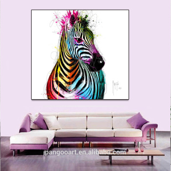 Zebra Portrait Painting Canvas Art Home Decor Wall Art Picture Painting Animal Painting in living Room unframed