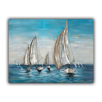 Abstract Seascape Oil Pianting Posters and Prints Wall Art Canvas Painting Pictures for Living Room Home Decor No Frame