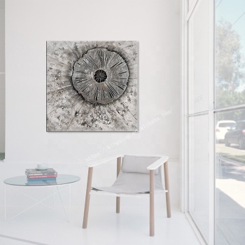 Hot Selling Round Pattern Wall Decor Abstract Artwork Canvas Oil Painting For Living Room