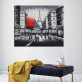 London City Diy Painting By Numbers Ship Sailing Oil Painting On Canvas Beach Cuadros Decoracion Acrylic Scenery Wall Art