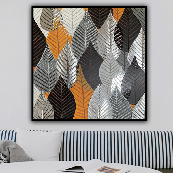 Art Colorful Gray White black Light Oil Painting Canvas For Room Decor Modern 100% Handmade Abstract Picture Painting