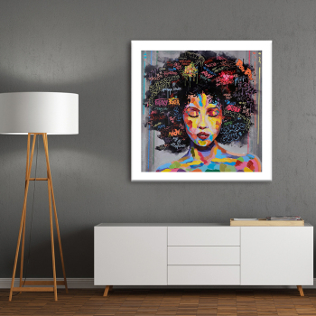 Handmade oil painting printed art original abstract africa art canvas painting wall paintings