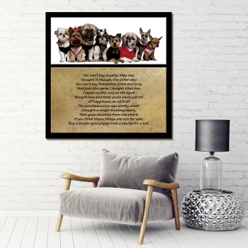 Baby Animal Poster Boy's Custom Canvas Print Nursery Wall Art Paintings Nordic Baby Room Picture Wall Decor
