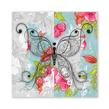 Modern Nordic Minimalist Paintings, Wall Art Butterfly Picture Oil Painting, Home Decoration Print Canvas Paintings Modern Nordic Minimalist Paintings, Wall Art Butterfly Picture Oil Painting, Home Decoration Print Canvas Paintings