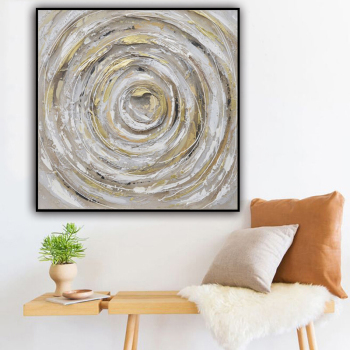 Living room paint art canvas abstract heavy oil grey hand painted canvas abstract oil paintings