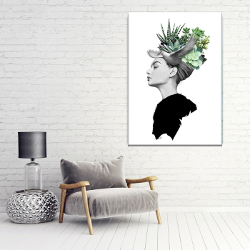 Living room wall art decor large decoration canvas painting wall art africa luxury painting